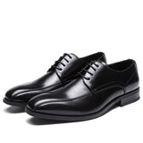 Men's Dress Shoes Classic Leather Oxfords Casual Cushioned Loafer Leather Shoes Men's Gentleman Formal Wear Business Casual