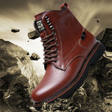 Men's Boots Work Boot Men Casual Hiking Boots Spring Men's Men's Fashionable Breathable Men's Boots