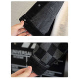 Toddler Boys Jackets Boys Spring and Autumn Denim Suit Two Pieces