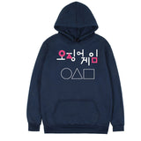 Squid Game Costume 2D Digital Creative Printing Hooded Sweater