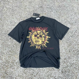 Askyurself T Shirt Printed Short Sleeve Distressed Loose T-shirt for Men