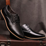 Men's Dress Shoes Classic Leather Oxfords Casual Cushioned Loafer Spring Men's Casual Shoes