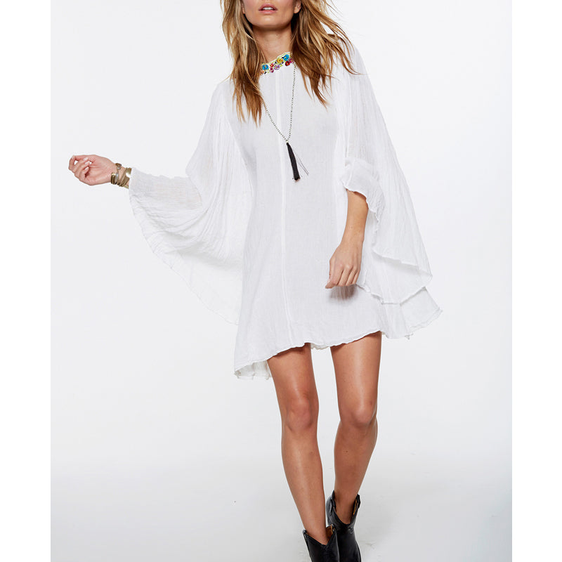 Beth Dutton Bohemian Dress Summer Spring Midi Dress Mini Vacation Style Dress