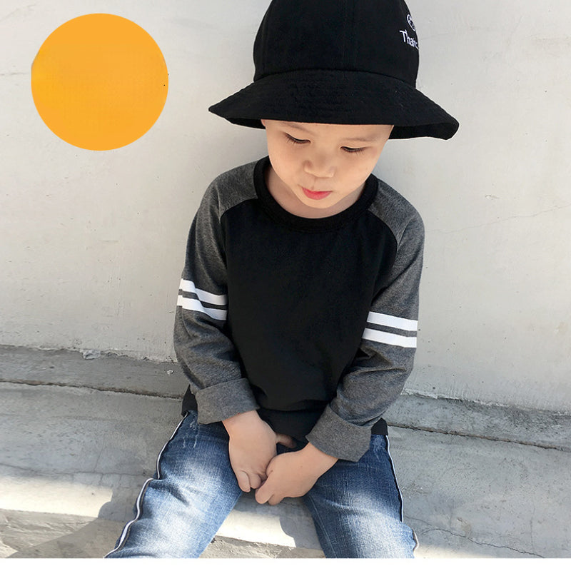 Children Long Sleeve Shirts Autumn Long Sleeve Bottoming Shirt Printed Long Sleeve