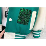 Toddler Boys Jackets Boys' Coat Spring and Autumn Baseball Uniform