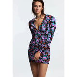 Coachella Music Festival Outfits Printed Dress
