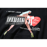 Kanye West Sunday Service Hoodie Spoof Character Fleece Hoodie
