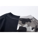 Bathing Ape T Shirt Summer Camouflage Camouflage Men's and Women's Summer Short-Sleeved T-shirt