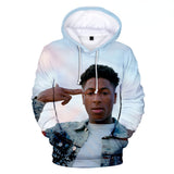 Never Broke Again Hoodie 3d Hooded Men'S Women'S Pullover