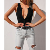 Coachella Music Festival Outfits Sexy Jumpsuit Breathable Bottoming Knitted