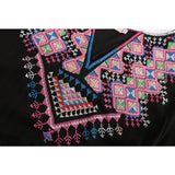 Beth Dutton Bohemian Dress Winter Autumn Midi Dresses Embroidered Dress Maxi Dress