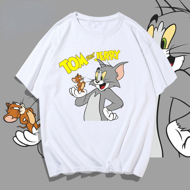 Tom And Jerry T Shirt Cat And Mouse Loose
