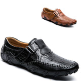 Men's Loafers Relaxedfit Slipon Loafer Men Shoes Casual Leather Shoes Men's Shoes Business Formal Wear Shoes plus Size