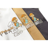 Crew Neck Sweatshirts for Men Men's Cartoon Mario Fun Printing Casual round Neck Sweater Male