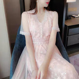 Betty Draper Valentine's Day Dress Women's Spring Bottoming Dress