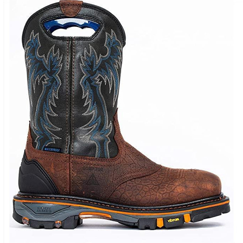 Justin Yellowstone Boots Vintage Men'S Dr. Martens Boots Low Heel Warm Plus Size Men'S Shoes