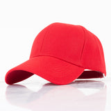 Ball Caps Solid Color Baseball Cap Outdoor Leisure Couples' Cap