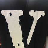 Vlone Reflective Printing Popular Short Sleeve