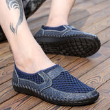 Men's Loafers Relaxedfit Slipon Loafer Men Shoes Trendy Casual Shoes Men's Mesh Shoes Breathable Outdoor Leisure Sneakers