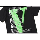Vlone Hip Hop Short Sleeve Tshirt Men And Women Casual Tshirt