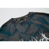 Man Fall Outfits Loose Oversize Long Sleeve Men 'S Hip Hop Tie-Dyed Letter Printing
