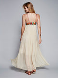 Beth Dutton Bohemian Dress Summer Spring Maxi Dresses Long Dress Suspender Dress Vacation Skirt