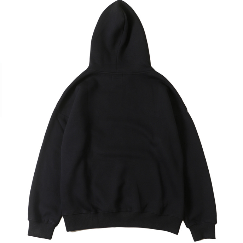 Kanye West Sunday Service Hoodie Fog Big Talker Brass Buckle Hoodie Fleece-Lined