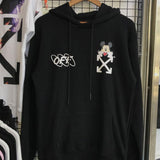 Off White Off Ow White Hooded Sweater Men And Women Couple Terry Thin Bottoming Shirt Coat Owt
