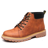 Desert Boots Dr. Martens Boots Men's Low-Top Short Booties Big Head Thick Bottom British Vintage Work Shoes Tide