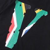 Vlone Mexico Friends Shirt Male And Female Couple Short Sleeve T-Shirt