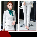 Interview Suit Women's Suit Women's Fashionable Autumn and Winter Overalls