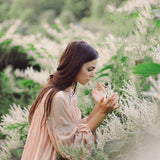 Beth Dutton Bohemian Dress Winter Autumn Maxi Dresses Embroidered Deep V-neck Blouse Embroidered Top