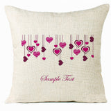 Valentine 'S Day Pillow Covers 4 Piece Random Styles Together, Home Decoration Love Cushion
