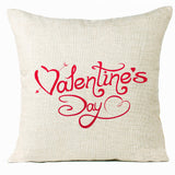 Valentine 'S Day Pillow Covers 4 Piece Random Styles Together, Home Decoration Love Cushion