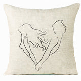 Valentine 'S Day Pillow Covers 4 Piece Random Styles Together, Home Decoration Love Cushion
