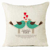 Valentine 'S Day Pillow Covers 4 Piece Random Styles Together, Home Decoration Love Cushion