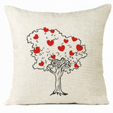 Valentine 'S Day Pillow Covers 4 Piece Random Styles Together, Home Decoration Love Cushion