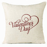 Valentine 'S Day Pillow Covers 4 Piece Random Styles Together, Home Decoration Love Cushion