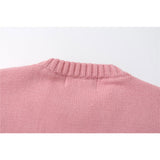 Men Sweater Cartoon Anime Print Knitwear Men 'S Pullover