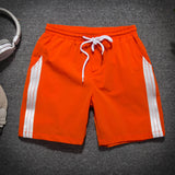 Men White Shorts Summer Men's Sports Pants Casual Loose