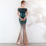 Burgundy Dress Formal Dress Slimming Host Formal Dress Long