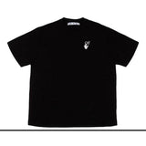 Off White T Shirt Arrow Men'S Cotton Tshirt Short Sleeve Owt