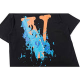 Vlone T Shirt Men'S Clothes Summer Able Wear Cotton Short Sleeve Tshirt Vlone