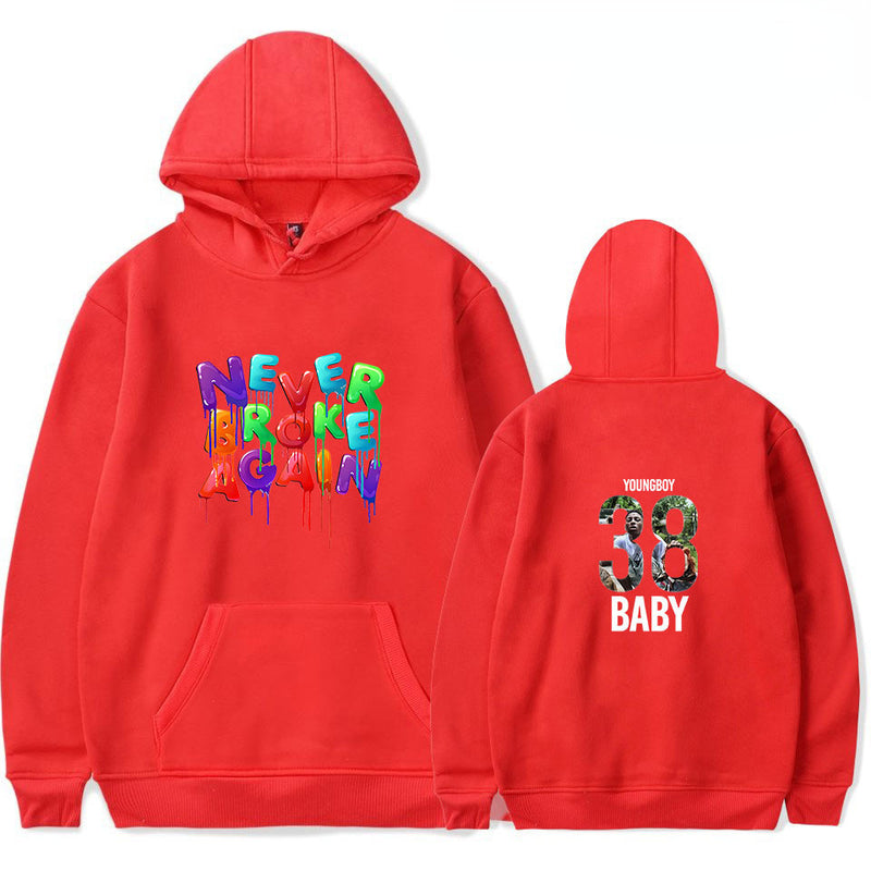 Never Broke Again Hoodie Rapper Hooded Sweater Casual