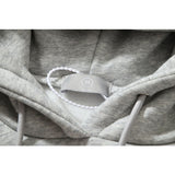 Kanye West Sunday Service Hoodie Autumn And Winter Embroidery Logo Stitching Velvet Padded Hooded Sweatshirt