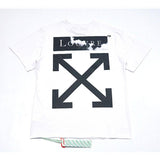 Off White T Shirt Cloud Arrow Short Sleeve Printed Summer Men'S And Women'S Round Neck Tshirt Owt