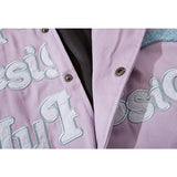 Man Fall Outfits Baseball Jacket Men's and Women's Autumn and Winter Hip Hop Retro Loose Jacket