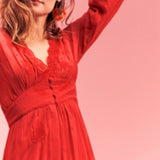 Beth Dutton Bohemian Dress Winter Autumn Midi Dresses Vacation Style Sexy Goddess Maxi Dress