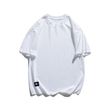 Men T Shitrs Basic Style Labeling Round Neck