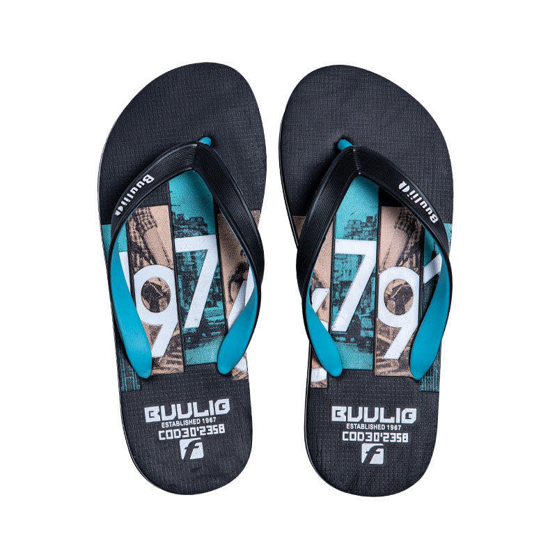 Men Slippers Non Slip Shoes Indoor Outdoor Flip-Flops Outdoor Leisure Fashion